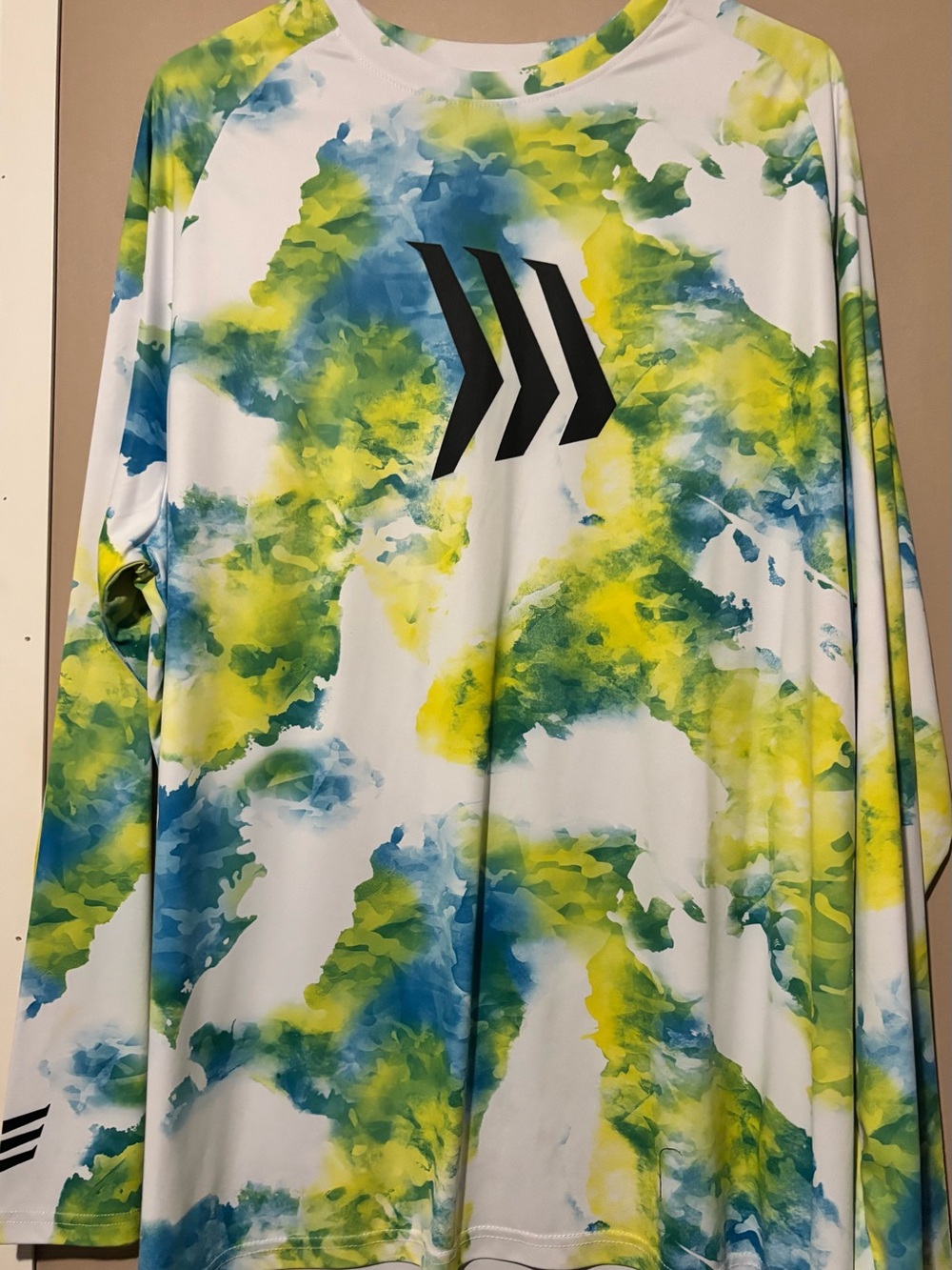 Women’s Green & Blue Tie-Dye Skirt - Performance Style